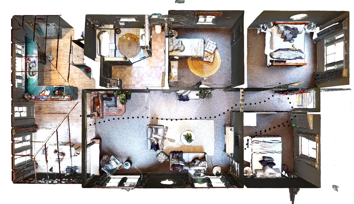 Robots exploring indoor spaces constantly face occluded geometry.